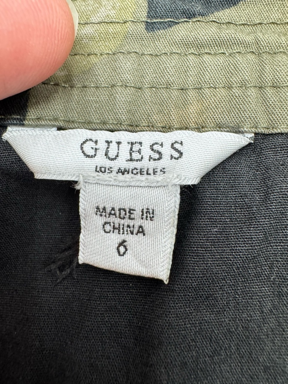 Guess Olive Green One-Shoulder Floral Sheath Dress - Picture 7 of 8